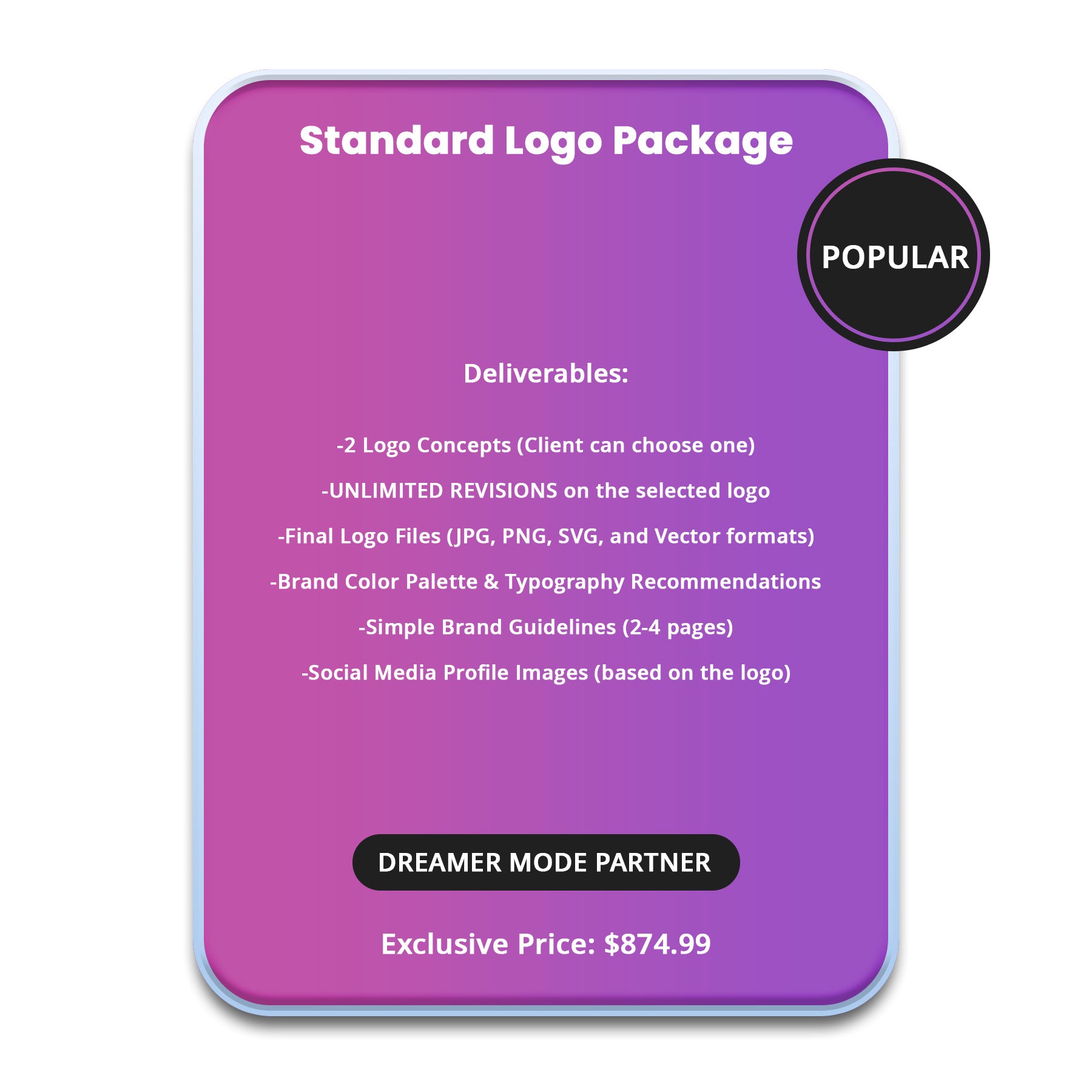 Standard Logo Package